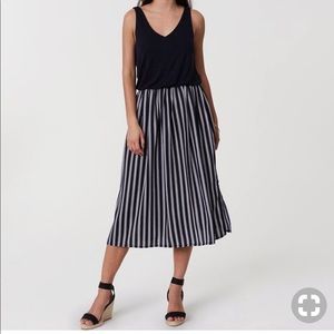 Ann Taylor loft navy dress